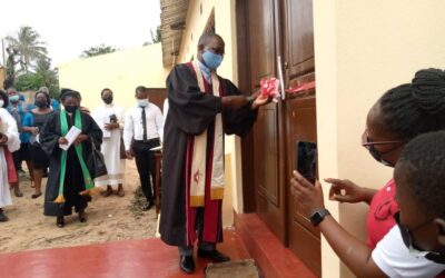 Dedicação do templo do Cargo Pastoral Jamisse Nhambiho