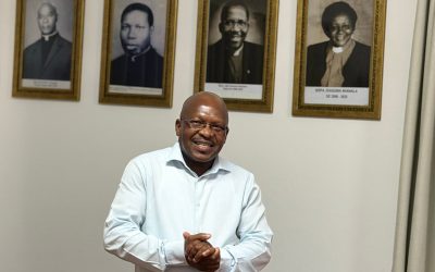 ASSISTENTE EPISCOPAL DA ÁFRICA DO SUL EFECTUA VISITA DE TRABALHO AO ESCRITÓRIO CENTRAL EM MAPUTO