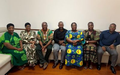 PASTORES DA ÁFRICA DO SUL REALIZAM VISITA DE CORTESIA AO BISPO JOÃO FILIMONE SAMBO EM MAPUTO